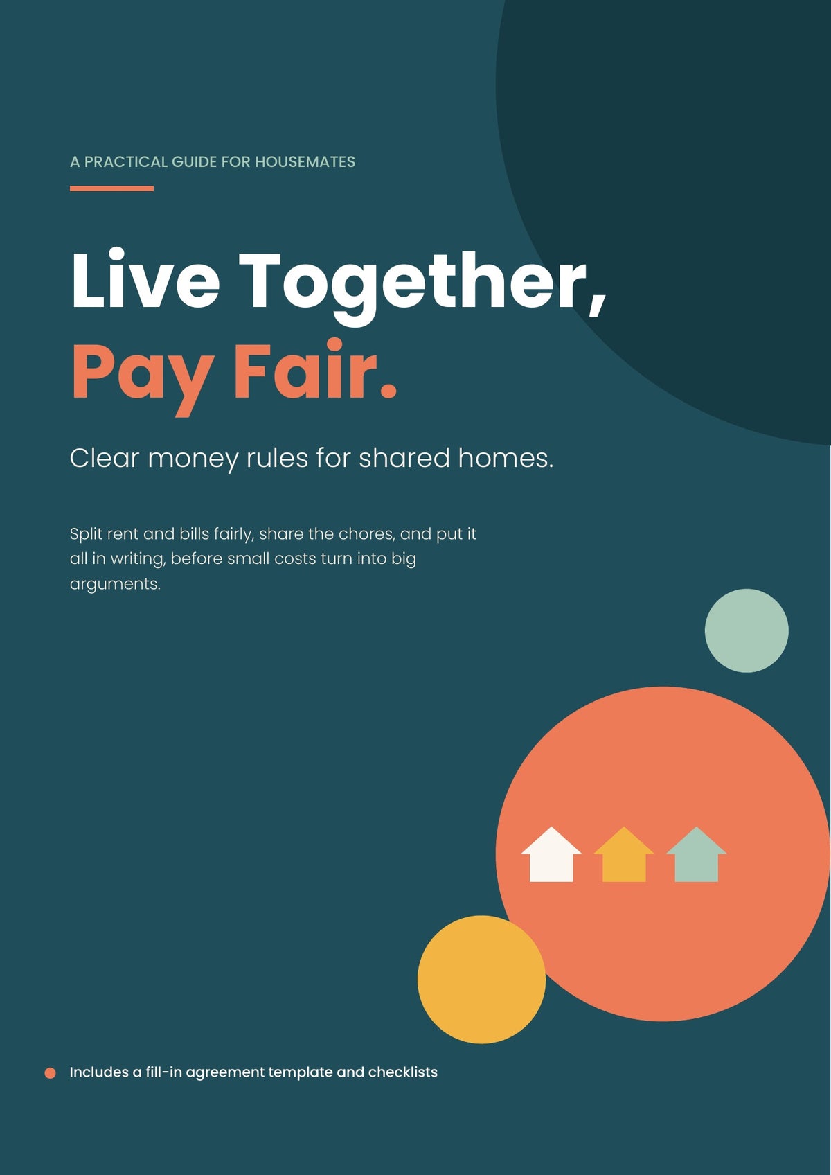 Live Together, Pay Fair – Housemate Money & Bill-Splitting Guide (PDF)